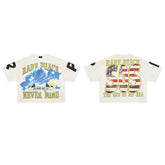 Rare Peace SOS The End Of An Era Crop Tee — White