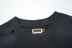 Rough Play King Kong Oversized Graphic Tee — Black