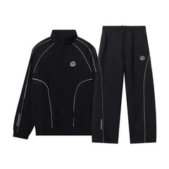 Broken Planet 3M Reflective Tracksuit Set - Black