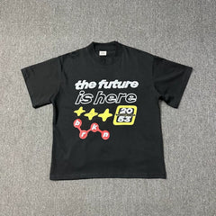 Broken Planet The Future Is Here Graphic T-Shirt - Black