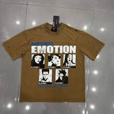 Mixed Emotion Gallery Of Emotions Back Print T‑Shirt