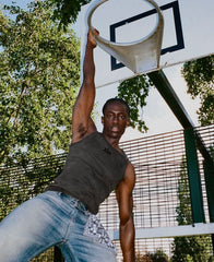 Broken Planet Star Logo Ribbed Tank Top - 2 Colors Available