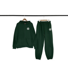 Broken Planet Circle Logo Zip Hoodie Jogger Set - 4 Colors Available
