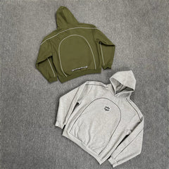 Broken Planet Contrast Piping Circle Logo Hoodie - 4 Colors Available