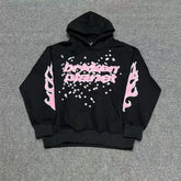 Broken Planet Pink Flame Star Allstars Hoodie - 2 Colors Available