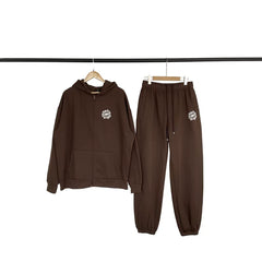 Broken Planet Circle Logo Zip Hoodie Jogger Set - 4 Colors Available