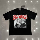 Mixed Emotion DJ Girl Graphic Short‑Sleeve T‑Shirt
