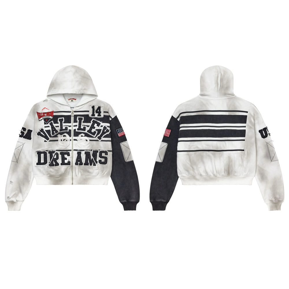 Vale Forever Classico Zip up Hoodie \ (23)