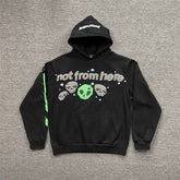 Broken Planet Not From Here Alien Skull Tracksuit Set - 3 Colors Available