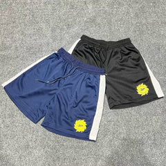 Broken Planet Sun Logo Side Stripe Mesh Shorts‑2 Colors