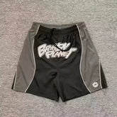 Broken Planet Graffiti Script Color Block Nylon Shorts - 4 Colors Available