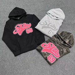 Broken Planet Star 69 Pearl Detail Graphic Hoodie (3 Colors)