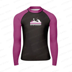 Surfing Rash Guard Swimwear Men's Long Sleeve UV Protection Diving Wear Summer Water Sports Swimming Rash guard Surfing T-shirts