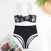 High Waist Bikinis Women Vintage Design Swimwear Printed Swimsuit Female Beachwear Bathers Bathing Swimming Swim Suit Summer