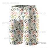 SPELISPOS Men Swimming Trunks Professional Swim Surf Trunks Summer Beach Protection Gym Tights Shorts Quick Dry Printed Plus