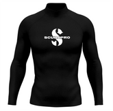 Mens Long Sleeve Rashguard Upf 50 Sun Protection Surf Shirt Quick Dry Breathable Swimming Tight T-shirt Summer