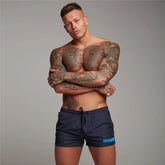 Men's Breathable Quick-Dry Fitness Three-Quarter Pants for Summer