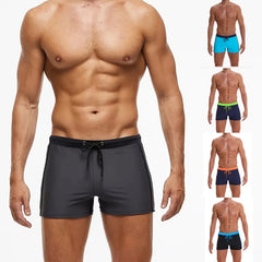 Comfortable Lace-Up Swimming Shorts for Men | Trendy Beachwear