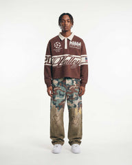 Vale Forever Armor Denim — Tan / Green Camo