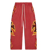 Vale Forever La Flare Sweatpants — Red