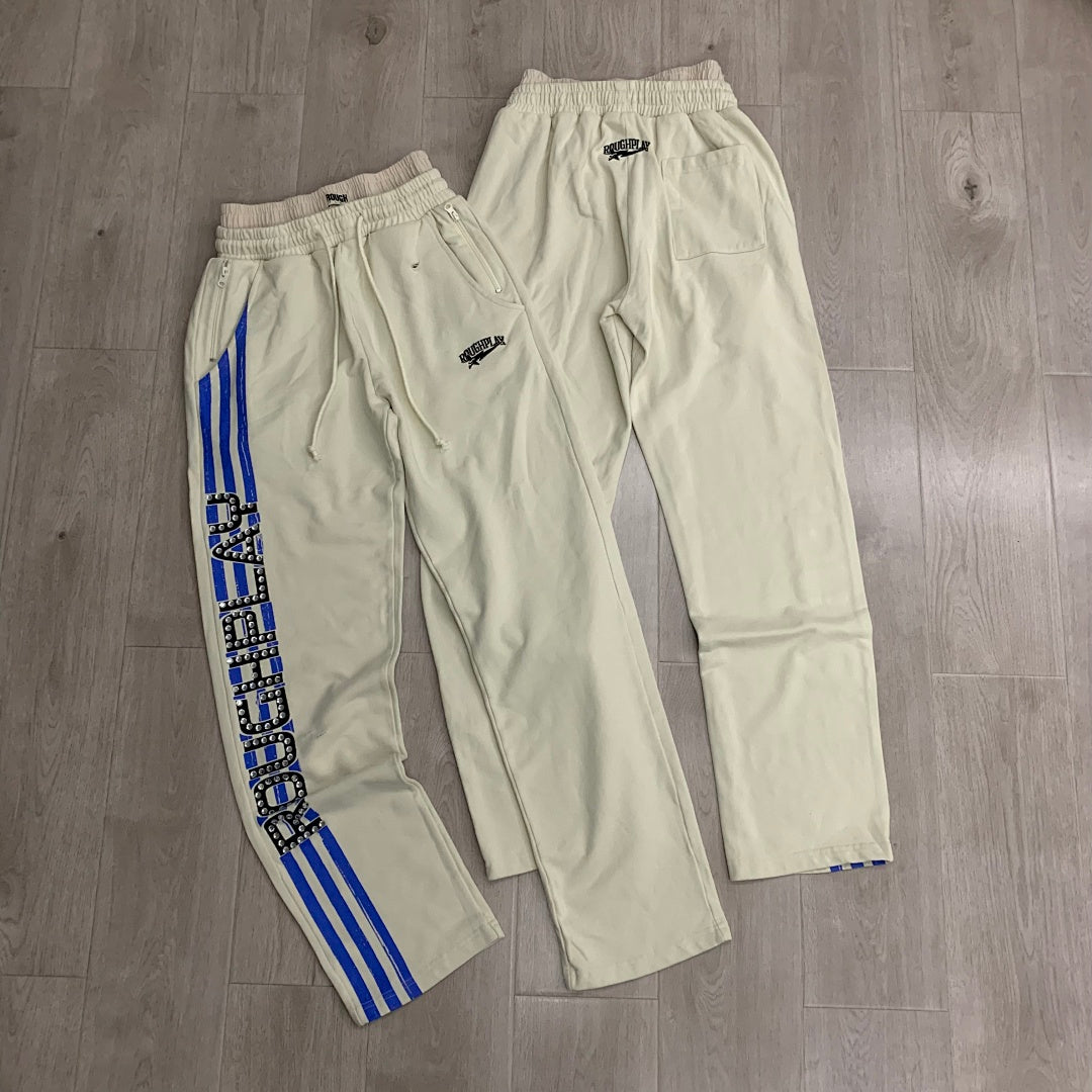 Rough Play Essential Oversized Sweatpants — Cream