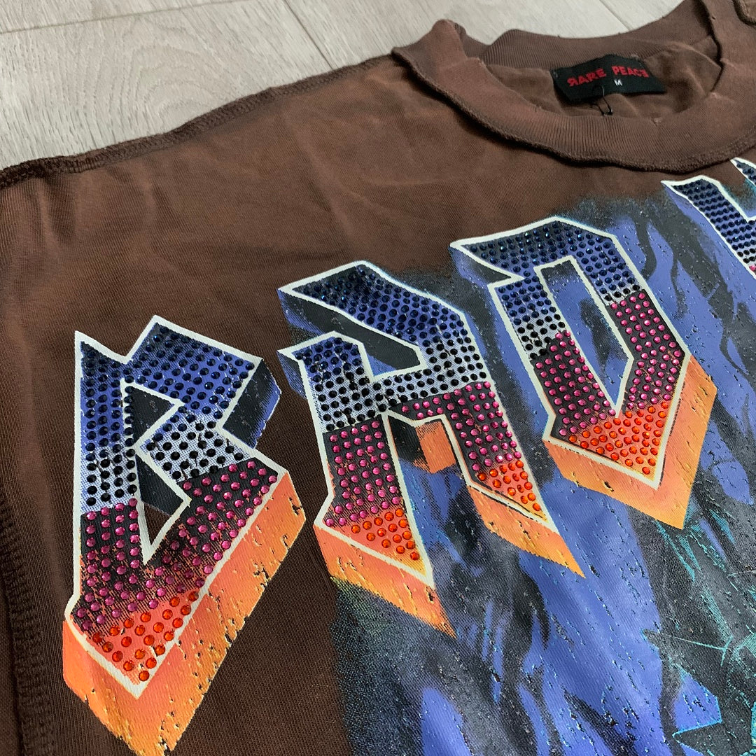 Rare Peace Bad Habit Oversized Graphic Tee