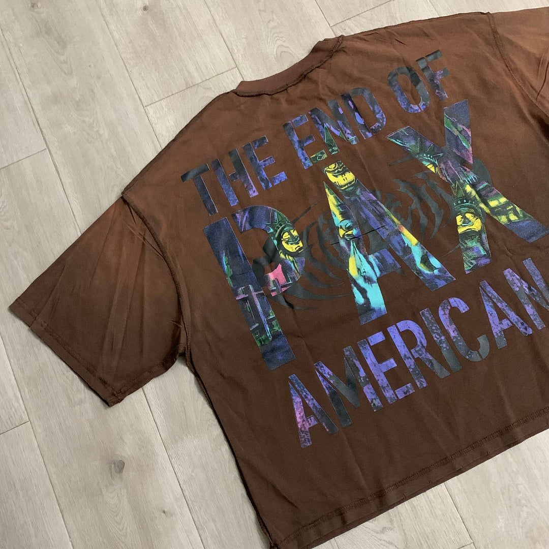 Rare Peace Bad Habit Oversized Graphic Tee