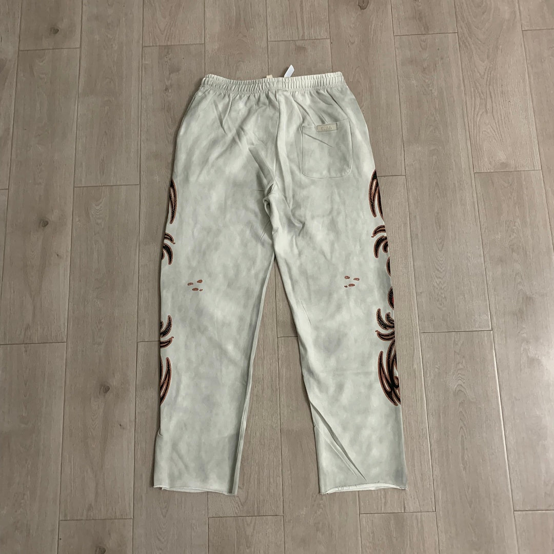 DUAA Sunkiss 1993 Graphic Sweatpants — Washed White