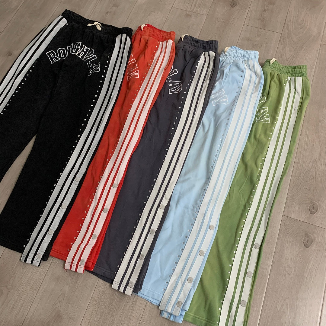 Rough Play Varsity Stripe Sweatpants
