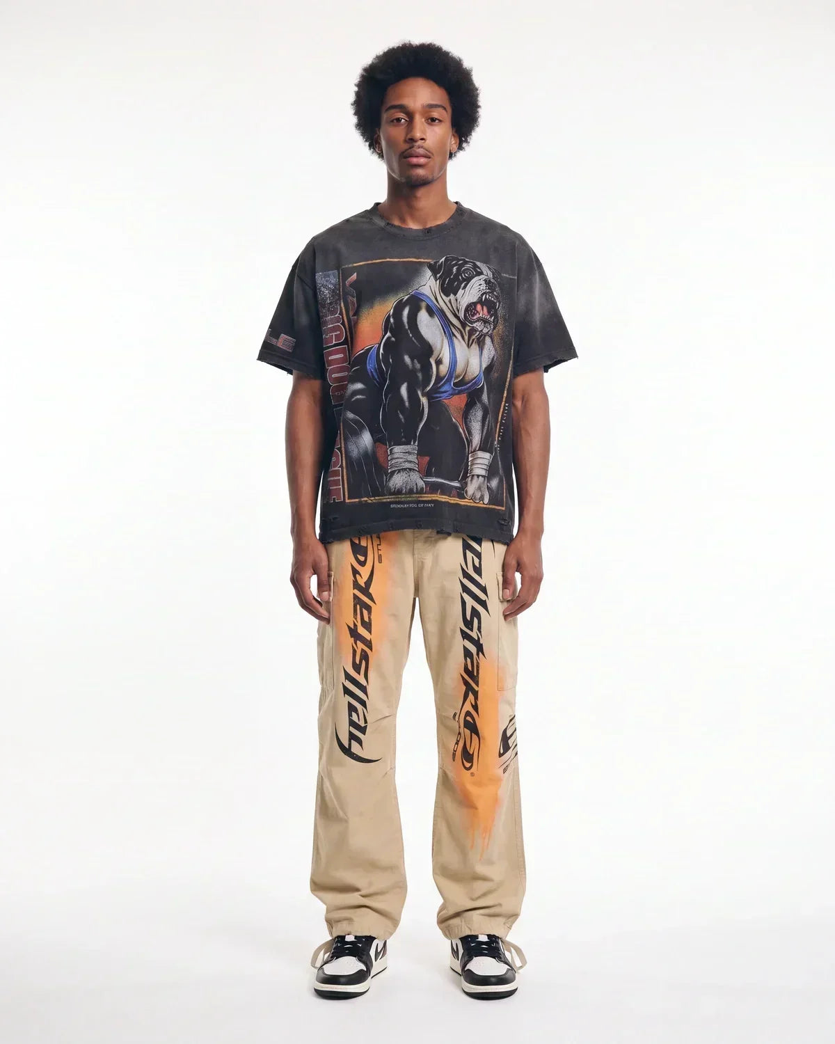 Hellstar Spray Paint Studio Cargos