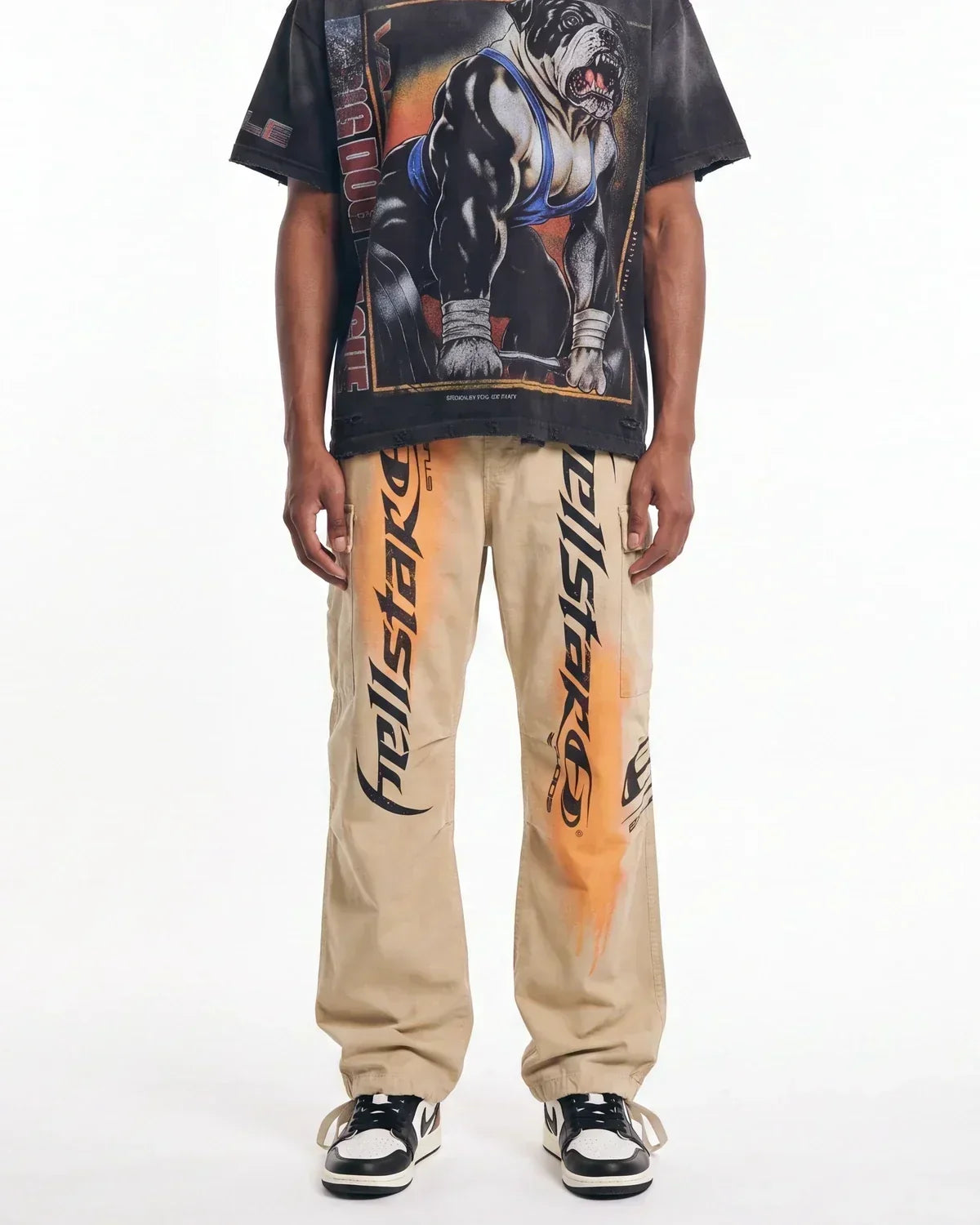 Hellstar Spray Paint Studio Cargos