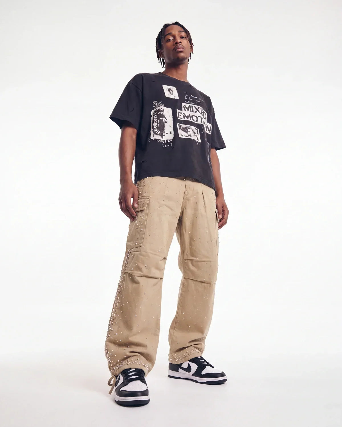 Vale Forever Creamsicle Cargo Pants — Cream