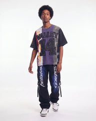 Hellstar Printed Cargo Pants Black