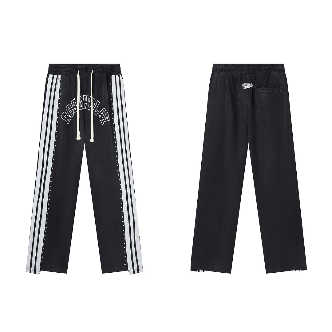 Rough Play Varsity Stripe Sweatpants