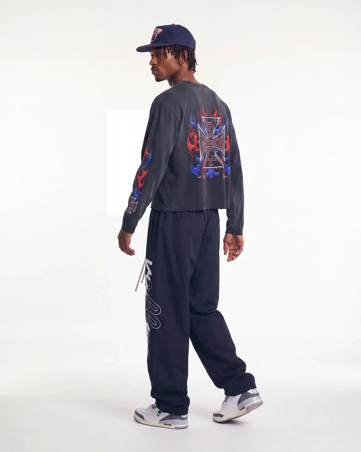 Vale Forever Midnight Swish Track Pants — Black