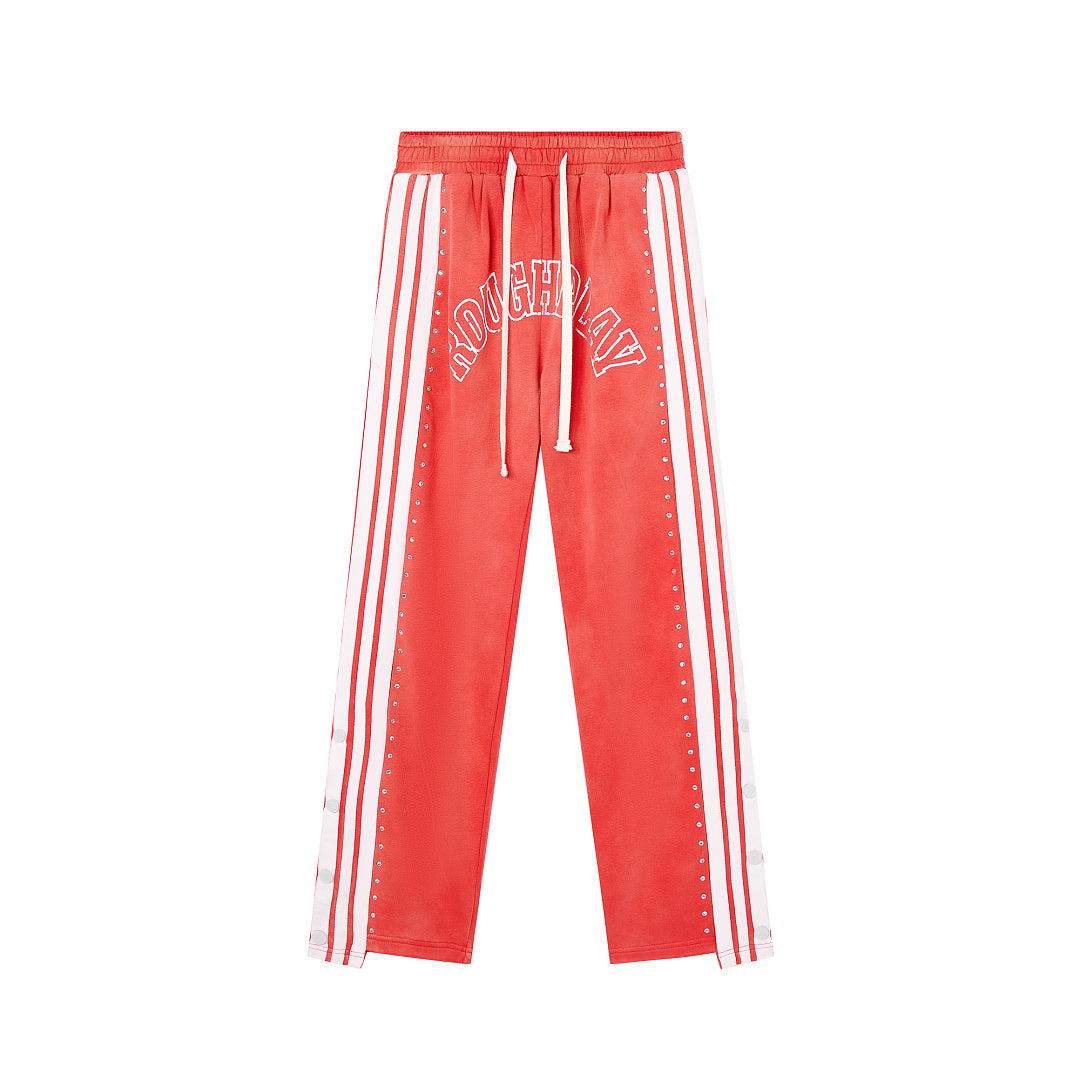 Rough Play Varsity Stripe Sweatpants