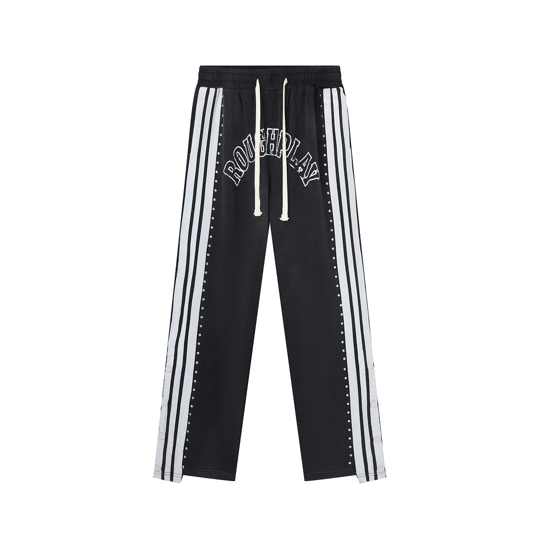 Rough Play Varsity Stripe Sweatpants