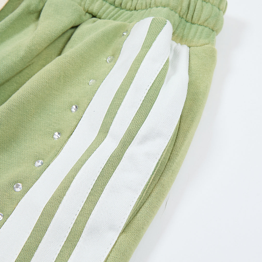 Rough Play Varsity Stripe Sweatpants