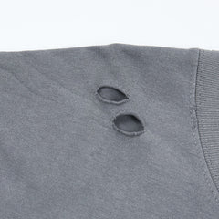 Rough Play Aura Sold Separately Oversized Graphic Tee — Washed Grey