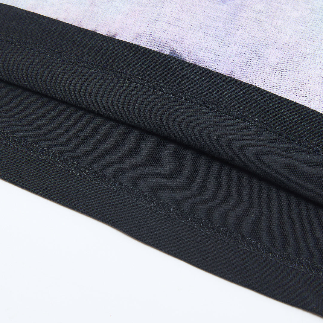 Jellybean VR Vision Oversized Graphic Tee — Washed Black