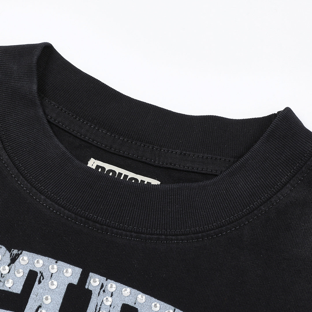 Rough Play Praise to the Most High Oversized Long Sleeve — Black