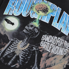 Rough Play Skeleton Brain Oversized Long Sleeve — Black