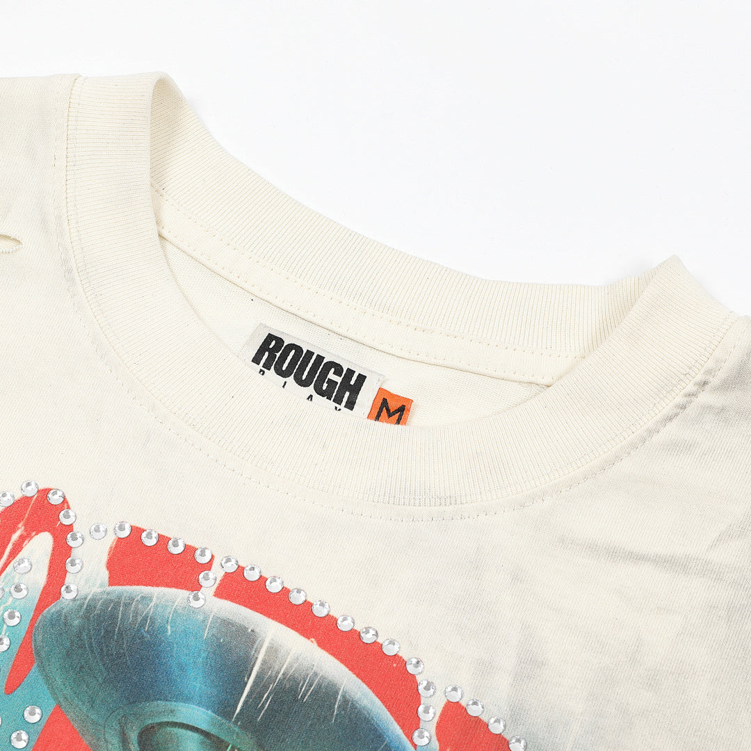 Rough Play Desert Girls Oversized Long Sleeve — Cream