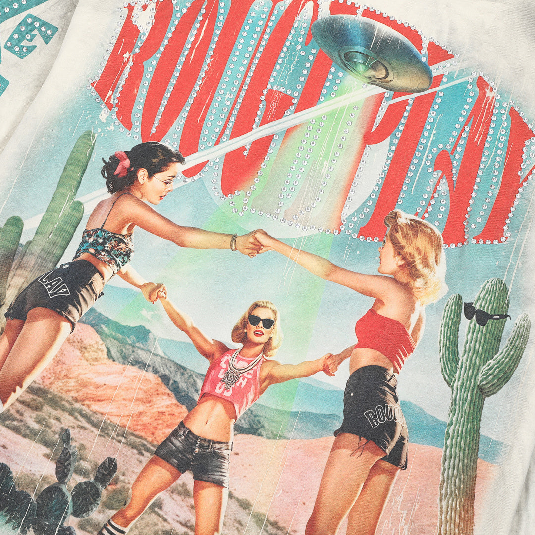 Rough Play Desert Girls Oversized Long Sleeve — Cream