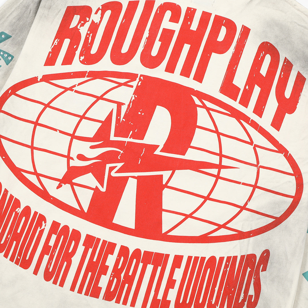 Rough Play Desert Girls Oversized Long Sleeve — Cream