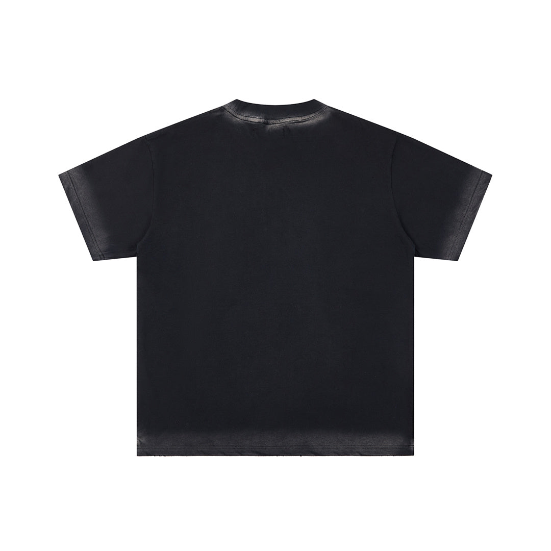 DUAA City of Angels Oversized Graphic Tee — Black