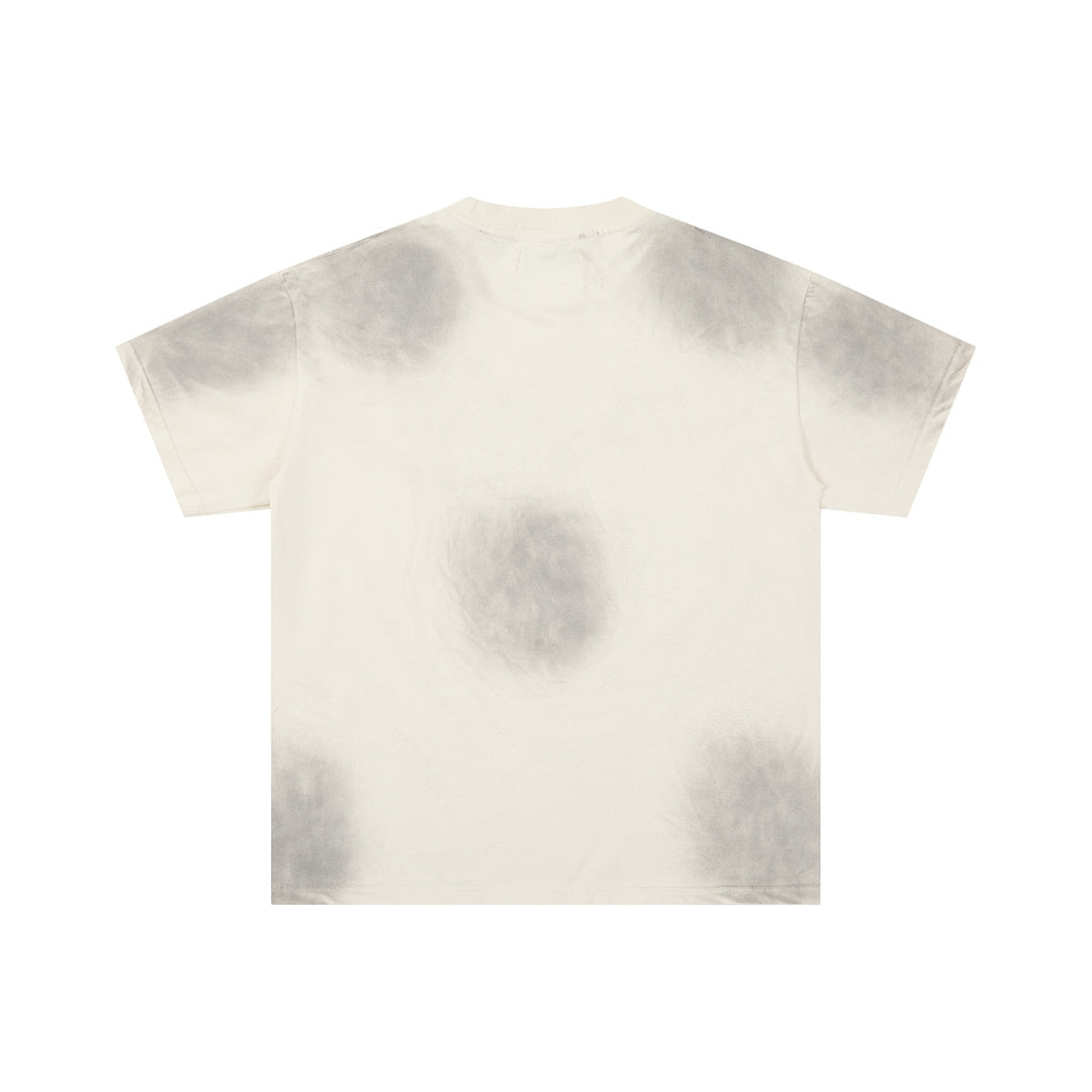 DUAA Sport Division Hockey Oversized Graphic Tee — Cream