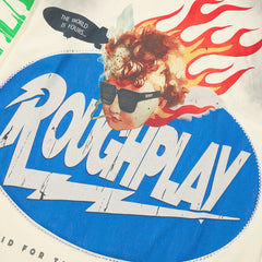 Rough Play The World Is Yours Oversized Long Sleeve — Cream