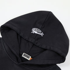 Rough Play The World Is Yours Oversized Hoodie — Black