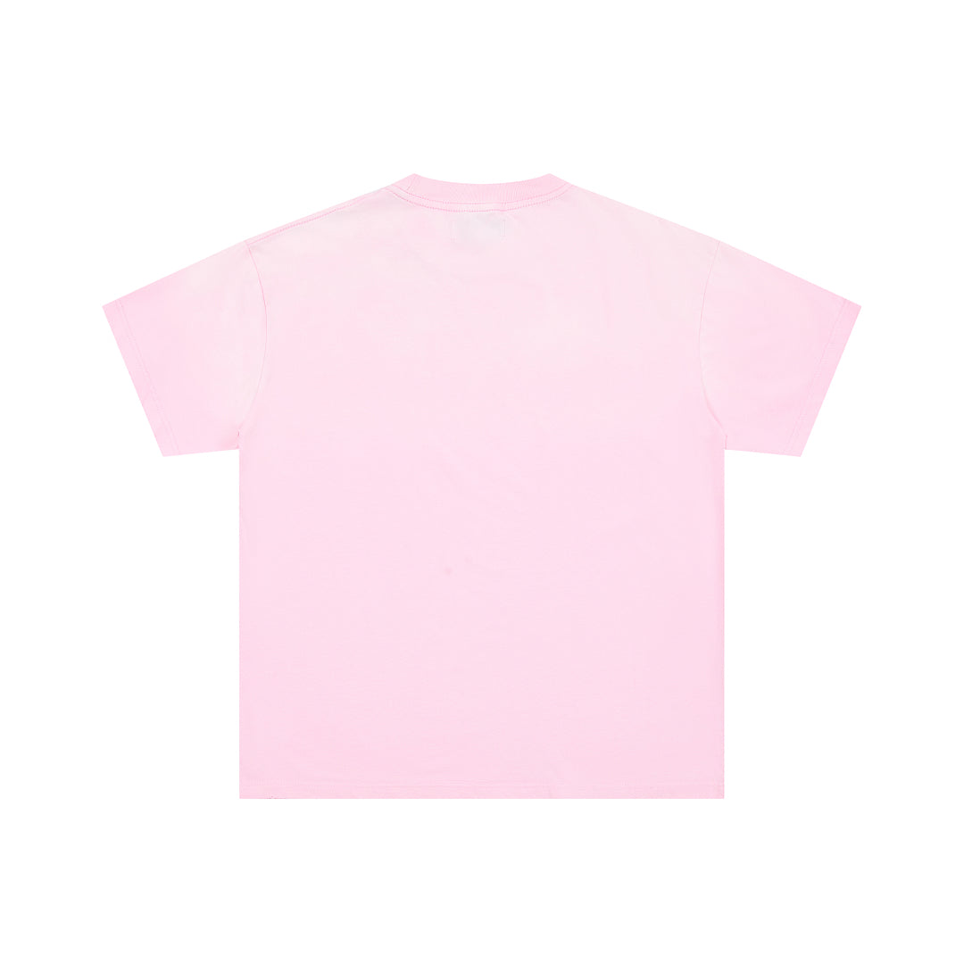 DUAA No.10 Legend Oversized Graphic Tee — Pink
